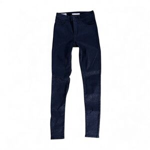 Levi’s 720 Super Skinny Black Glitter Jeans
